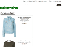 Tablet Screenshot of oakandholly.com